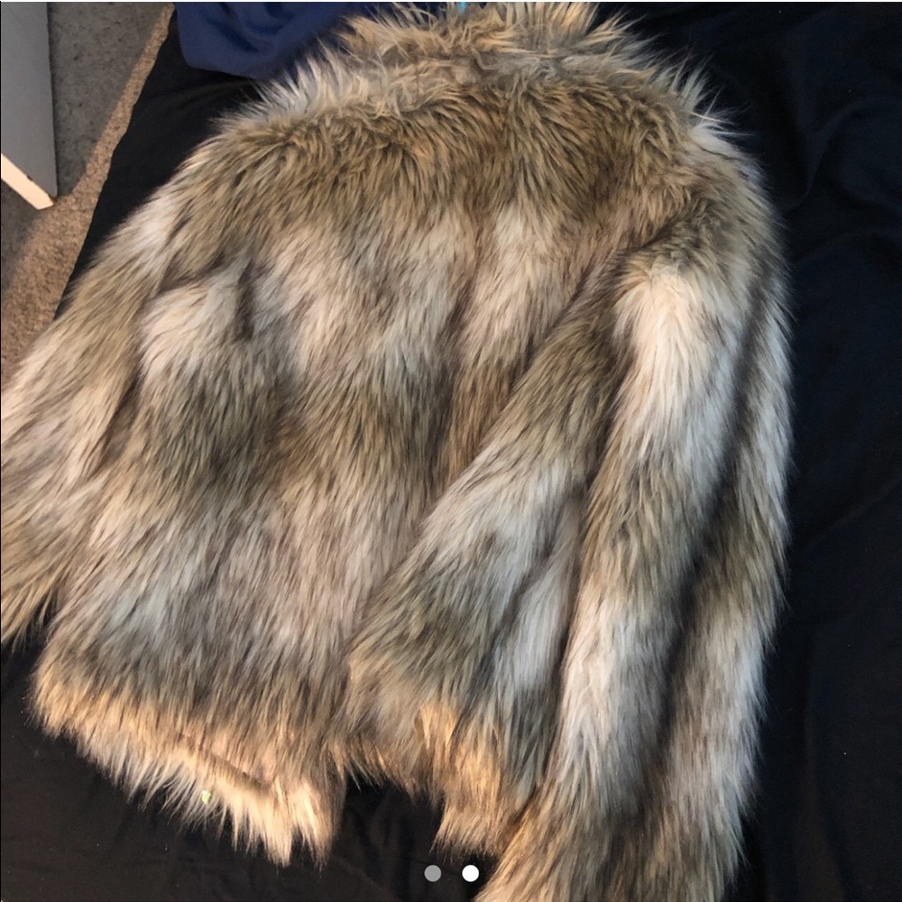 Fashion nova fur coat